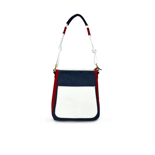 DIANA TRICOLOR en Tricolor (Azul Marino, Rojo y Blanco)