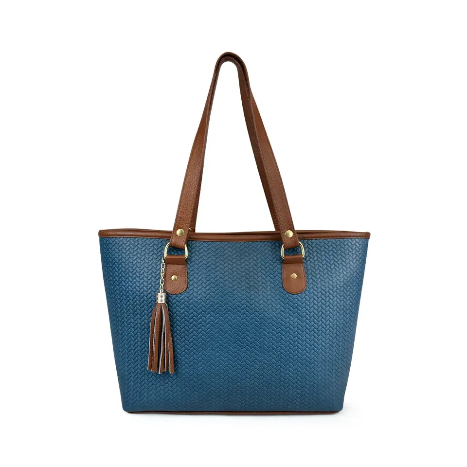 PETATILLO en Bicolor: Azul / Café